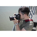 SPINN.DESIGN Adjustable Comfort Camera Strap (Red)