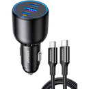 UGREEN 130W 3-Port USB Car Charger with USB-C Cable