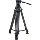E-Image 2-Stage Carbon Fiber Fluid Head Tripod Kit
