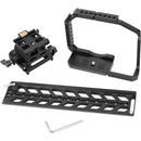CAMVATE Full Camera Cage with Dovetail/Baseplate Assembly for FUJIFILM X-H2S