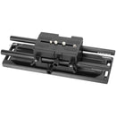 CAMVATE 12" ARRI-Style Dovetail with Quick Release Sliding Plate, 15mm LWS Baseplate & Rods