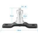 CAMVATE Baby Pin with 1/4''-20 Screw & Bottom Pedestal Mount