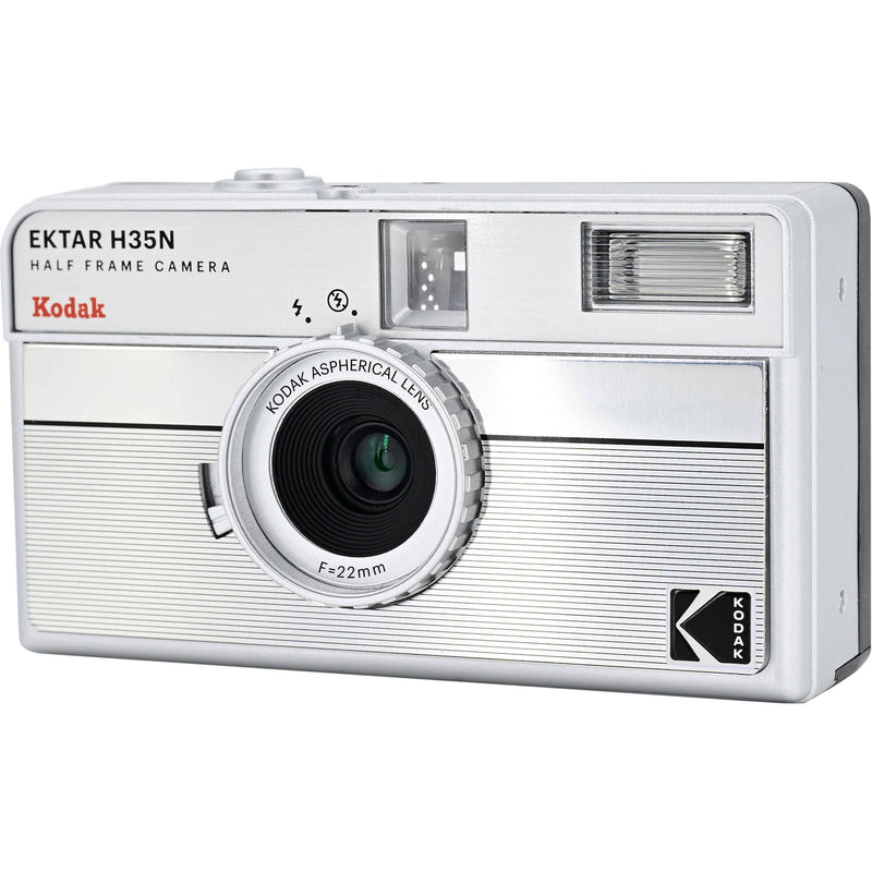 Kodak Ektar H35N Half-Frame Film Camera (Striped Silver)