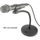 Auray MSGN-12 Desktop Gooseneck Mic Stand with Weighted Base (12")