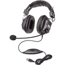 Califone 3068MUSB CT Stereo Over-Ear USB Headset with Boom Mic