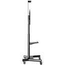 Atdec Mobile A/V Cart for 50 to 80" Displays