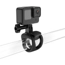 TELESIN Rubber Handlebar Mount for Action Cameras (Black)