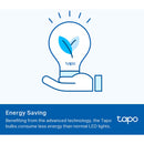 TP-Link Tapo L510E Smart Wi-Fi Light Bulb (Warm White, 4-Pack)