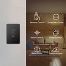 TP-Link HS200 Kasa Smart Wi-Fi Light Switch (Black)