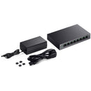 TP-Link LS108GP 8-Port Gigabit PoE+ Compliant Unmanaged Switch