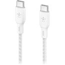 Belkin BoostCharge Braided USB-C Cable (10', White)