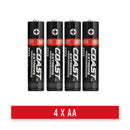 COAST Polysteel 600 LED Flashlight (Sporting Goods Clamshell Packaging)
