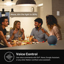 TP-Link HS220-2 Kasa Smart Wi-Fi Light Switch & Dimmer (White)