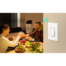 TP-Link HS220-2 Kasa Smart Wi-Fi Light Switch & Dimmer (White)
