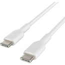 Belkin BoostCharge 60W USB-C Cable (3.3', White, 2-Pack)