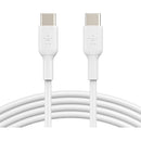 Belkin BoostCharge 60W USB-C Cable (3.3', White, 2-Pack)