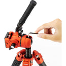 Fotopro X-AIRFLY Max Video Tripod (Orange)