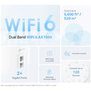 TP-Link Deco X15 AX1500 Wireless Dual-Band Gigabit 3-Piece Mesh Wi-Fi System