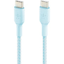 Belkin BoostCharge Braided 60W USB-C Cable (Blue, 6.6')