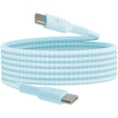 Belkin BoostCharge Braided 60W USB-C Cable (Blue, 6.6')