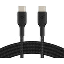 Belkin BoostCharge Braided 60W USB-C Cable (Black, 3.3')