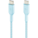 Belkin BoostCharge Braided 60W USB-C Cable (Blue, 3.3')