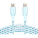 Belkin BoostCharge Braided 60W USB-C Cable (Blue, 3.3')