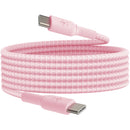 Belkin BoostCharge Braided 60W USB-C Cable (Pink, 6.6')