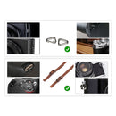 TARION Adjustable Camera Neck Strap (Brown)