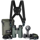 Vanguard 8x42 VEO ED Binoculars with Quick-Detach Strap, Harness & Digiscoping Adapter