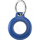 Belkin Waterproof AirTag Holder with Keyring (Single, Blue)