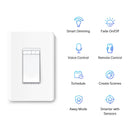 TP-Link Tapo S500D Smart Wi-Fi Light Switch & Dimmer (4-Pack)