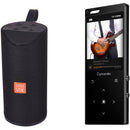 Samvix Dynamite 8GB Sport MP3 Player with Bluetooth Speaker (Black)