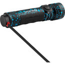 Olight Seeker 4 Pro Rechargeable LED Flashlight (Cool White LED, Deep Ocean Black/Blue)