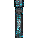 Olight Seeker 4 Pro Rechargeable LED Flashlight (Cool White LED, Deep Ocean Black/Blue)