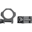 Weaver 1" Ring 4-Hole 99511  (Medium Matte-Picatinny)