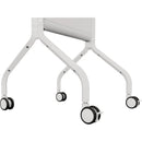 Chief Voyager Large Manual Height-Adjustable AV Cart (White)