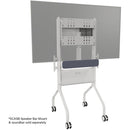 Chief Voyager Large Manual Height-Adjustable AV Cart (White)