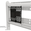 Chief Voyager Large Manual Height-Adjustable AV Cart (White)