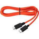 Jabra USB-C to Micro-USB Cable (4.9', Tangerine)