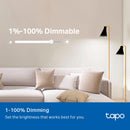 TP-Link Tapo L520E Smart Wi-Fi Light Bulb (Daylight, 4-Pack)