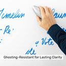 Luxor Porcelain Wall-Mounted Dry-Erase Whiteboard (36 x 24")