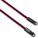 Artisan & Artist ACAM-310A Silk Cord Camera Strap (Black/Red)