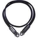 Artisan & Artist ACAM-310A Silk Cord Camera Strap (Black)