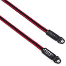 Artisan & Artist ACAM-320A Silk Cord Camera Strap (Black/Red)