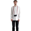 Artisan & Artist ACAM-320A Silk Cord Camera Strap (Black/Red)