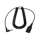 Jabra Coiled Cord QD to 3.5 mm Jack
