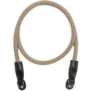 COOPH Rope Camera Strap (Beige, 39.4", Ring Attachment)