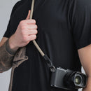 COOPH Rope Camera Strap (Beige, 39.4", Ring Attachment)