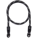 COOPH Rope Camera Strap (Duotone Charcoal, 39.4", Ring Attachment)